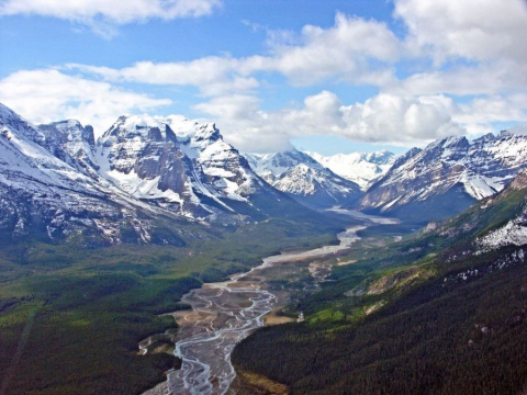 Mountains and rivers